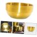 Coophya Foam Dishwasher Bart Soap Cream Bowl Essential Oil Foam Shell Face Cleaning Cup & Hairdressing Accessories Stainless Steel Golden 9x9x4.9cm - Buy Online on GoSupps.com