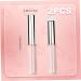 2Pcs Soft Silicone Lipstick Brush Set - Dust-Proof Cover for Lip Balm Gloss & Concealer | Portable Transparent Applicator Wands - Buy Online on GoSupps.com