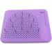 E-outstanding Purple Plastic Quilling Knitting Board Grid Guide for Paper Crafting - DIY Handmade Tool - Buy Online on GoSupps.com