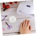 FRCOLOR 2 Boxes Nail Decorations Nail Art Pearls Nail Gems Nail Art Jewelry Hand Jewelry Rhinestone Trim Bulk Ornaments Diamond Decorations 3D Manicure White Nail Supplies Abs - Buy Online on GoSupps.com