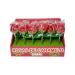 SIDRAL Pack of 18 Pink Strawberry Caramel Lollipops (45g) - Lollipops Valentine's Day Sweets Gluten-Free Treat Kit - Valentine's Day Sweets Couple Gifts