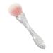 Luxury Bling Rhinestone Retractable Makeup Brush - Portable Silver Foundation Brush with Soft Bristles - Buy Online on GoSupps.com