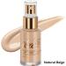 Iib-ba Pure Skin Liquid Foundation - Natural Beige 30ml | Full Coverage l Long Lasting | Lightweight l Oil Free Dewy Finish | SPF 15 | Halal Certified & Vegan Makeup - Buy Online on GoSupps.com