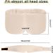 iCooBreeze Handmade Bamboo Eye Mask for Men and Women - Organic Sleep Mask - Large Size - Adjustable - Apricot Color - Buy Online on GoSupps.com