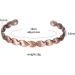 Enermagix Magnetic Copper Bracelets for Men & Women | 99.9% Solid Copper Cuffs with 3520 Gauss Magnets - Buy Online on GoSupps.com