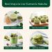 VAHDAM Turmeric Matcha Green Tea Powder (50 Cups/100g) With Curcumin - Pure Japanese Matcha Powder With Indian Turmeric Powder | Delicious Matcha Latte - Buy Online on GoSupps.com