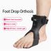 Syrebo Drop Foot Brace - AFO Ankle Brace Support with Airbag Absorber for Hemiplegia Stroke, Medium Size - Improve Walking Gait and Relieve Pain - Buy Online on GoSupps.com