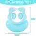 Kids Bath Shower Cap - Blue Shampoo Bath Visor for Toddlers, Infants - Hair Washing and Eye Protection - Buy Online on GoSupps.com