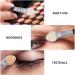 Baluue 48 Pcs Latex Eye Shadow Stick Girl Makeup Brush Halloween Makeup Eyelid Applicator Eyeshadow Plastic - Buy Online on GoSupps.com