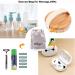 Ithyes Body Brush - Gentle Exfoliating Bath Brush for Smooth Skin, 100% Nature Boar Bristles, Bamboo Wood, Improve Blood Circulation, Wet & Dry, with Canvas Bag - Buy Online on GoSupps.com