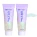 Body Face Glitter Gel 50ml Mermaid Sequins Sparkling Chunky Body Lotion Glitter Liquid Shimmer Eyeshadow Chunky Glitter for Cosmetic Face Hair Lip Nail Christmas Festival Party (2PCS Silver)