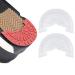 Sole Protector for Sneakers Shoe Heel Protector Strong Self-Adhesive Repair Plates for Air Jordan Shoes Non Slip Heel Pad Sole Plates for Men and Women Transparent 11-12