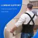 Lumbar Back Support Belt for Women and Men - Lower Back Pain Relief - Adjustable Extension Support - XL/2XL Size for Heavy Lifting and Injury Recovery - Buy Online on GoSupps.com