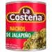 La Costena Jalapeno Nacho 2.8kg / Mexican Canned Jalapeno Slices For Nachos Tinned Pickled Jalapeno Pepper Slices Hot & Spicy Chillies