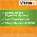 Vitron-C High Potency Iron Supplement with Vitamin C - Pack of 3 (60 Count Each) - Buy Online on GoSupps.com