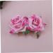 DOITOOL Kids Hair Accessories Bridal Headpiece Bridal Hair Comb Rose Flower Comb Crazy Hair Day Wedding Headpiece for Bride Red Rose Garland Floral Comb Tiara Pink Roses Child Fork Comb - Buy Online on GoSupps.com