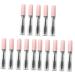FOMIYES Makeup Applicator 15 Pcs Mascara Tube Eyelash Brush Tube Eyeshadow Eyelash Cream Containers Mini Lip Gloss 10X1.5X1.5CMx3pcs Pinkx3pcs