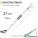 Long Handled Toenail Clippers - 4mm Wide Jaw Opening, Easy for Seniors, Overweight, Obese, Hip & Waist Patients - Medium 24 Inch - Buy Online on GoSupps.com