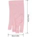 Nail Gloves for UV Protection - Breathable and Reusable Nail Art Accessories Fingerless UV Gloves Pink - Buy Online on GoSupps.com