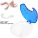 Orthodontic Retainer Case & Fake Tooth Cover - Travel Storage Box for Men (Blue) | International Shipping Available - Buy Online on GoSupps.com