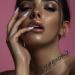 Buy 24pcs Glitter Powder Press on Nails - Short Square False Nails with Silver White French Tip - Full Cover Acrylic Nails for Women & Girls - Buy Online on GoSupps.com