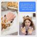 FOMIYES Face Wash Headband: Giraffe Headband with 2 Wristbands - Animal Spa Makeup Headband Wristbands Set Women Cosmetic Headwrap for Spa Yoga Makeup Washing Face - Buy Online on GoSupps.com