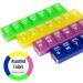 Shop EZY DOSE Kids Weekly Pill Planner - Secure Vitamin Organizer with Locking Compartments | International Shipping Available - Buy Online on GoSupps.com