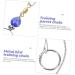 Yardwe 5 Sets Parrot Bird Neck Chain Parrot Leash Chain Stainless Steel Bird Accessory 30x2.3cmx5pcs As Shownx5pcs - Buy Online on GoSupps.com