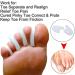 Mcvcoyh 10 Pack Toe Spacers and Separators Gel Overlapping Toe Hammer Spacers Silicone Toe Separators for Overlapping Toe Bunion Correct and Pain Relief White Gel Toe Spacer - Buy Online on GoSupps.com