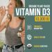 Organic Plant D3 Vegan Max Strength Liquid Drops - 10,000 IU, 200% Higher Absorption - Vegan D3 Cholecalciferol Form - Adjustable Dosing - 30 Servings - Buy Online on GoSupps.com