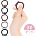 Braided Hair Ties - 20 Pieces Cotton Stylish Elastic Ponytail Holders for Women & Girls | Best International Shipping - Buy Online on GoSupps.com