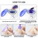 Waxing Kit with Portable Wax Heater and 8 Hard Wax Beans - Ideal for Hair Removal on Eyebrows, Face, Armpits, Bikini, and Brazilian - Home Wax Warmer Kit by SalonDepot (Blue) - Buy Online on GoSupps.com