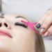 Lashes Applicator Tool Eyelashes Tools Mascara Shield Applicator Guard Lash Mascara Shield Guard Comb Protector Eyelid Eyelash Tool Lash Buddy for Natural Look Make Up Hot Pink - Buy Online on GoSupps.com