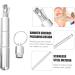 PACKOVE 1set Ear Cleaning Tools Ergonomic Ear Wax Picks for Safe and Convenient Use Portable Silver - Buy Online on GoSupps.com
