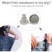 12 Pcs Adjustable Instant Jean Button Replacement Pins - No Sew Extend or Reduce Waist Silver - Buy Online on GoSupps.com