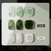 GAOY Gel Nail Polish Kit - 3 Colors (16ml) Jelly White Green | Soak Off UV Gel Set - Mint Milk for Perfect Nails - Buy Online on GoSupps.com