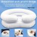 Inflatable Hair Washing Basin for Bedridden - Large Portable Shampoo Bowl for Supreme Comfort - White - Buy Online on GoSupps.com