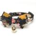 Necoichi Kimono Bow Tie Cat Collar in Black - Stylish and Adjustable - Buy Online on GoSupps.com