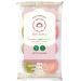 Japanese Daifuku Mochi Sweet Rice Cake, 3 Layers- Mochi, Marshmallow, Filling / (Strawberry and Green tea) 7.4oz/ 210g 7.5 Ounce (Pack of 1)
