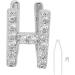 Single Tooth Brace Capital Letter H Hip Hop Teeth Decoration Halloween Tooth Accessories (Silver Color) - Buy Online on GoSupps.com