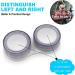Modixun Contact Lens Container - 20 Transparent Leak-Proof Storage Cases with L/R Marks | Style A - Buy Online on GoSupps.com