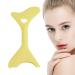 Silicone Eyeliner Tool Portable Lightweight Eyeliner Stencils - Mascara Shield for Beginners Eyebrow Stencils for Winged Eyeliner Lashes Lip Liner Muflydo Yellow