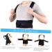 FOMIYES Lumbar Support Posture Brace - XXL Black Posture Support Belt for Men | International Shipping Available - Buy Online on GoSupps.com