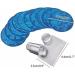 Encomy Nail Art Stamping Kit - DIY Manicure Tool with Clear Nail Stamp & Pressure Templates for Stunning Nail Designs - Buy Online on GoSupps.com