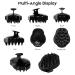 URTHEONE 2 Pack Hair Scalp Massager Shampoo Brush - Soft Silicone Bristles for Hair Growth and Dandruff Removal (Black&Pink) - Buy Online on GoSupps.com
