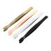 Adocarn 12 pcal philatelic tweezers collect stamps tongs stamp-duck clip professional tweezers stamp tweezers wide clip rustproof steel letter as shown in 11x0.5cmx3pcs