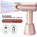 Cordless Hair Dryer for Women Rechargeable Wireless Blow Dryer Travel Hair Dryers Fasting Drying Light and Quiet for Kids Outdoor Camping Pink - Buy Online on GoSupps.com
