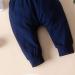 Baby Boy 1st Birthday Navy Blue Romper | Bow Tie Cake Smash Outfit 18-24 Months - Buy Online on GoSupps.com