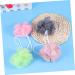 10pcs Bath Balls & Scrubbing Sponges - Body Wash Shower Scrubber for Adults & Kids | Soft Bath Towels & Rinsers - Buy Online on GoSupps.com