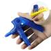 Orthodontic Braces Kit with Ligature Gun Dispenser & Multicolor Elastic Bands - 1040 Pcs Bag (Blue) - Buy Online on GoSupps.com